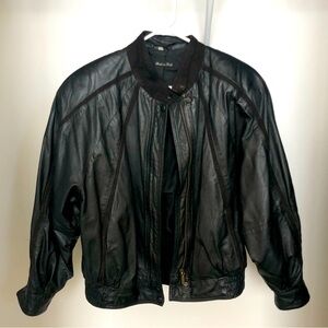 Bally Black Leather Jacket
